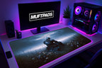 Knight Mouse Pad, medieval Fantasy, Castle, kingdom, Gaming Desk Mat, Lord Mouse Pad, MTG Playmat, Gaming Mouse Pad, Blue Pad, Ring