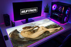 Fallen Angel Desk Mat: Alexandre Cabanel Art, Boho Office Decor - MUFTPADS