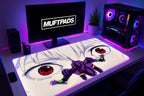 Evangelion Mecha Mouse Pad – EVA Units & Pilots Battle Scene, Anime Desk Mat, Ayanami Rei Gaming Gift, Otaku Decor - MUFTPADS
