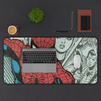 Spider-Man Cityscape Desk Mat - Dynamic Marvel Superhero Mouse Pad for Comic Fans