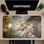 Desk Mat, Renaissance Painting, French Decor, French Art, Art Mousepad, Art Desk Mat, Boho Desk Mat, Greek Mythology, Hercules Art