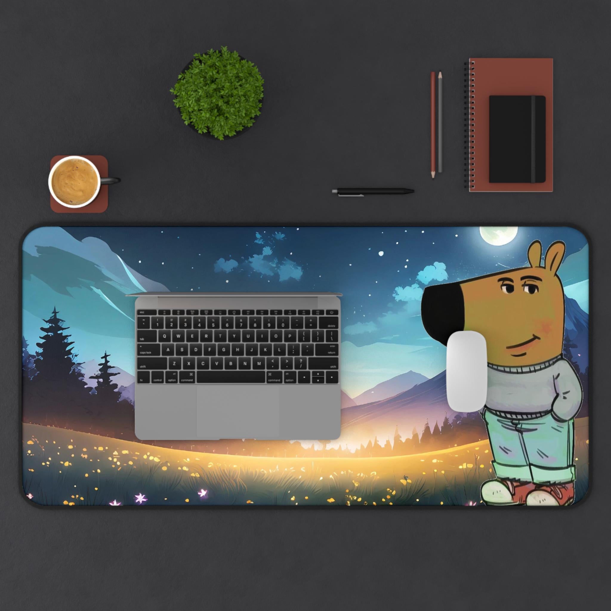 Just A Chill Guy Gaming Meme Mouse Pad Desktop Mouse Mat