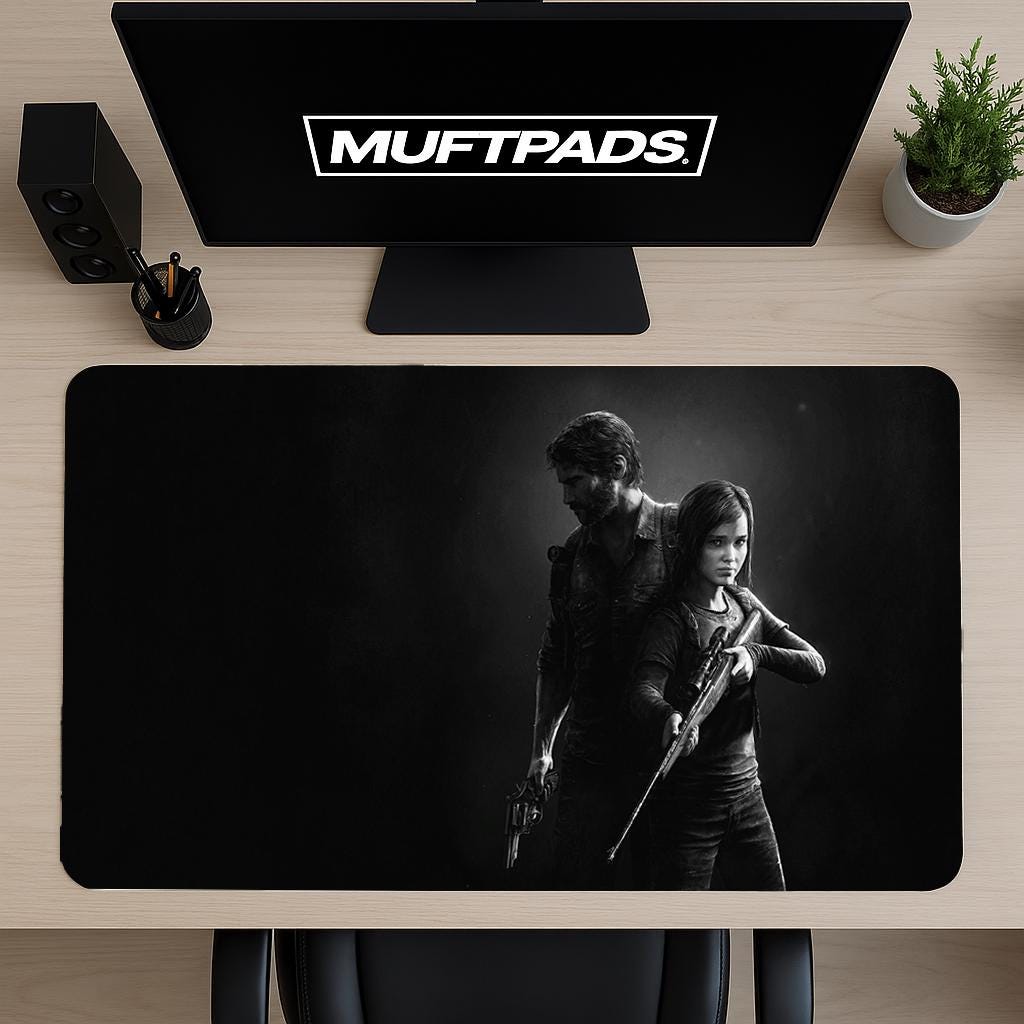 The Last of Us Mouse Pad | Different sizes Personalized Printing | Gaming Mouse Pad | Customized Mouse Pad | Game, Anime, Desk Mat