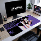 Evangelion Misato Katsuragi Aesthetic Pc Gaming Desk Mat / Mouse Pad - MUFTPADS