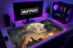 Chewbacca Star Wars Mouse Pad Desk Mat - Gaming Desk Accessory, Non-Slip Surface, Large Mousepad for Office & Home