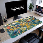Mouse Pad Psyduck, Funny Gaming Mouse Mat, PC Gaming Desk Pad, Kawaii Pokémon mousepad large, unique XXL desk pad, desk accessories