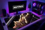 Astronaut Cat Mouse Pad: Large Non-Slip Desk Mat - MUFTPADS