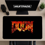 Doom Desk Mat Mouse Pad: Gaming Office Accessory - MUFTPADS