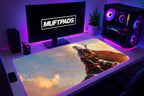 Mandalorian Mouse Pad , Different sizes Personalized Printing, Gaming Mouse Pad, Customized Mouse Pad, Game, Anime, Desk Mat , Tv Series