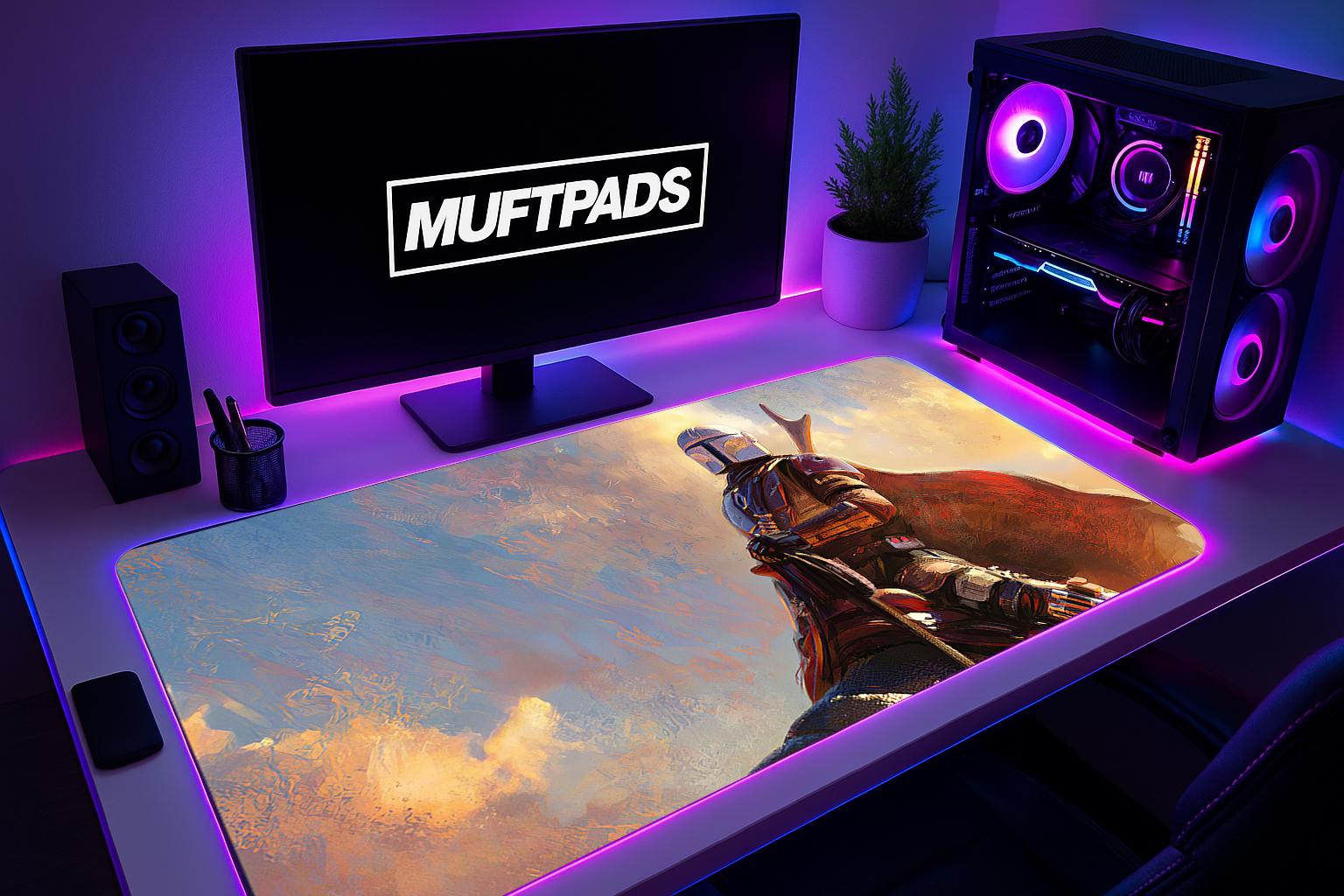 Mandalorian Mouse Pad , Different sizes Personalized Printing, Gaming Mouse Pad, Customized Mouse Pad, Game, Anime, Desk Mat , Tv Series