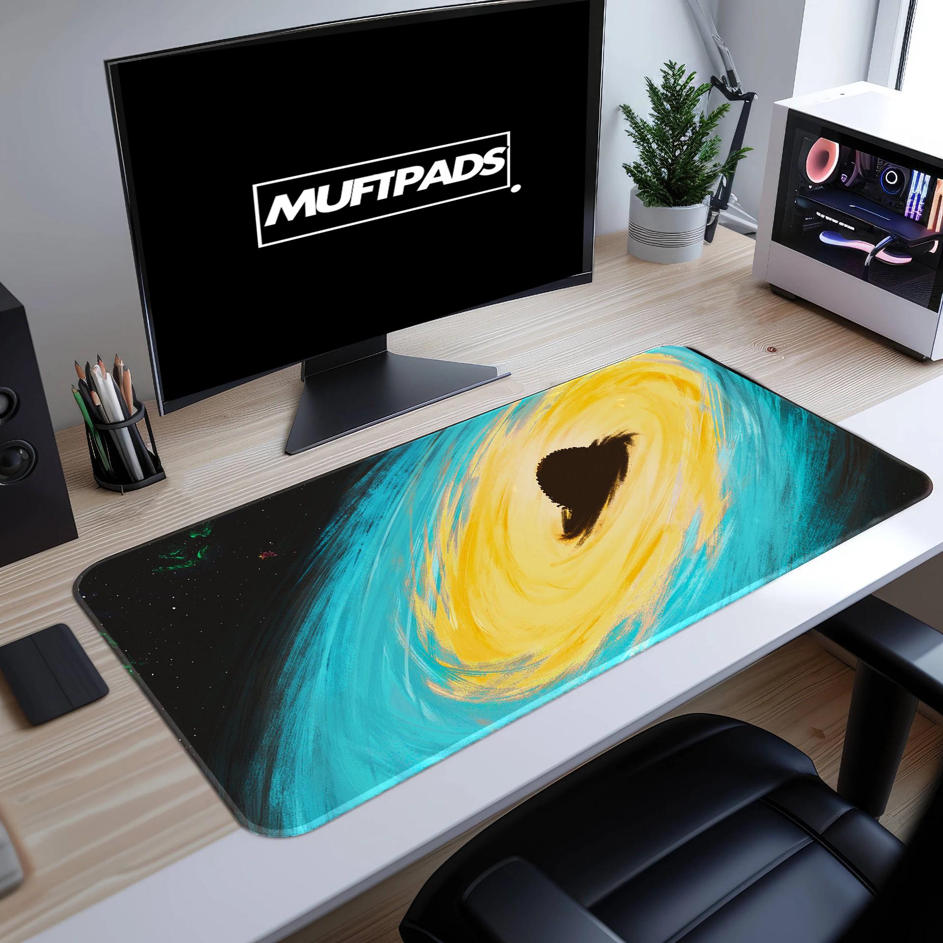 Space Planets Mouse Pad, Space Desk Mat, Galaxy Mouse Pad, Colorful, Minimalist Desk Mat, xl Mouse Pad, Gaming Mouse Pad, Gaming Mouse Pad