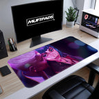 Arcane Jinx Powder & Ekko Desk Mat - XL Gaming Mousepad - Non-Slip Desk Pad Inspired by League of Legends