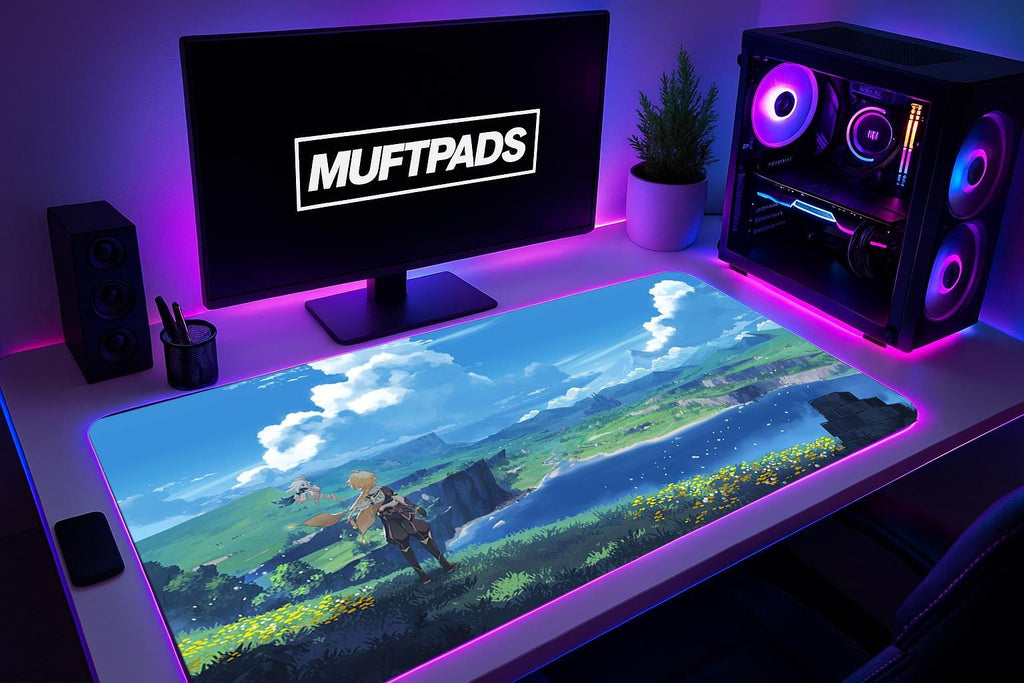 Genshin Impact Mouse Pad | Different sizes Personalized Printing | Gaming Mouse Pad | Customized Mouse Pad | Game, Anime, Desk Mat