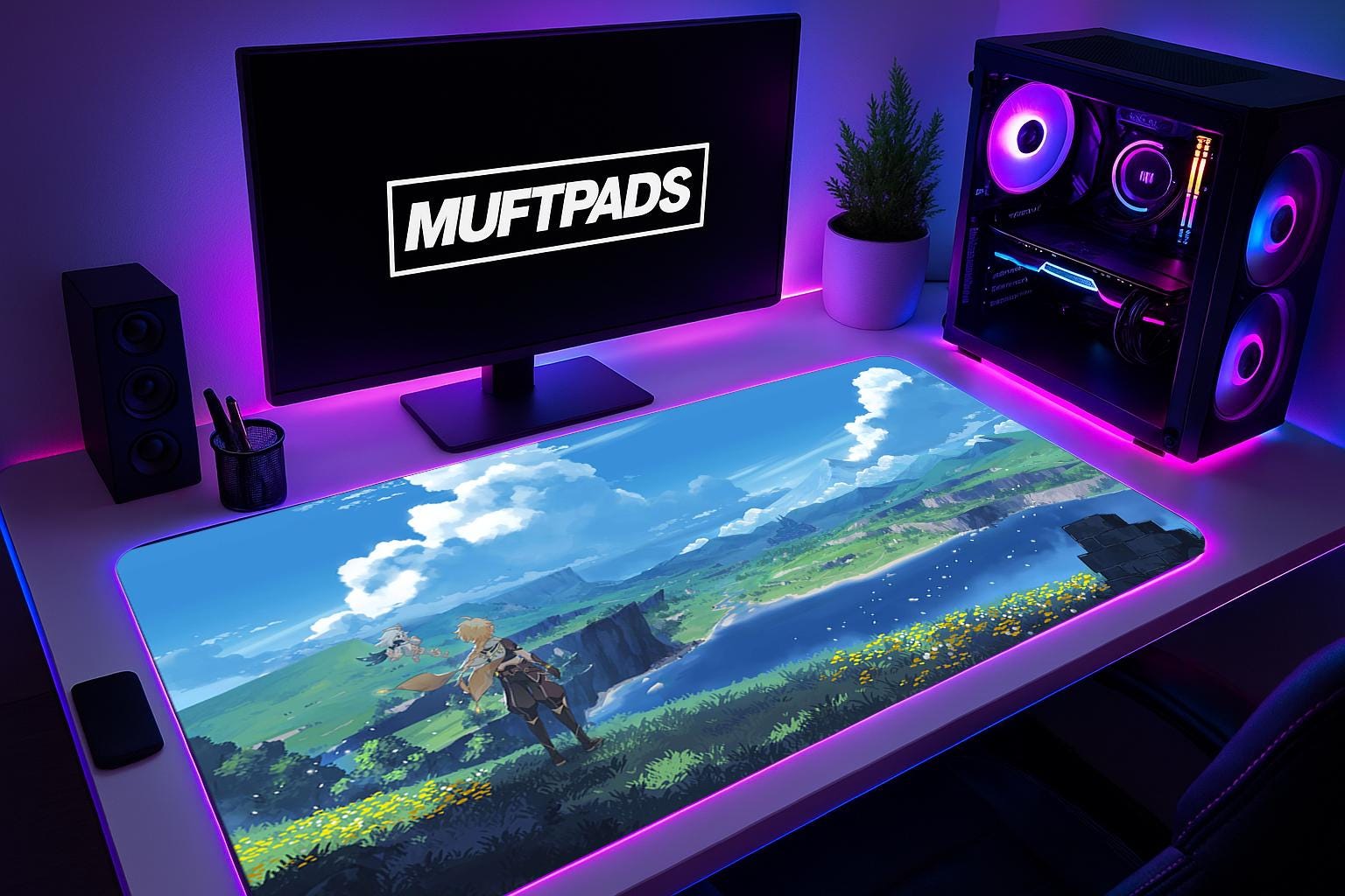 Genshin Impact Mouse Pad | Different sizes Personalized Printing | Gaming Mouse Pad | Customized Mouse Pad | Game, Anime, Desk Mat