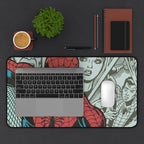 Spider-Man Cityscape Desk Mat - Dynamic Marvel Superhero Mouse Pad for Comic Fans - MUFTPADS