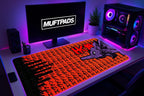 Evangelion Unit-01 Rampage Desk Mat - Neon Genesis Mouse Pad, Anime Gaming Mat, Mecha Fan Gift - MUFTPADS