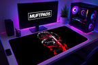Tanjiro Desk Mat Gaming Mouse Pad Anime Desk Mat Gift for Anime Lovers Demon Slayer Mousepad Infinity Castle Desk Mat Tanjiro Mousepad