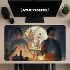 Chewbacca Star Wars Mouse Pad Desk Mat - Gaming Desk Accessory, Non-Slip Surface, Large Mousepad for Office & Home