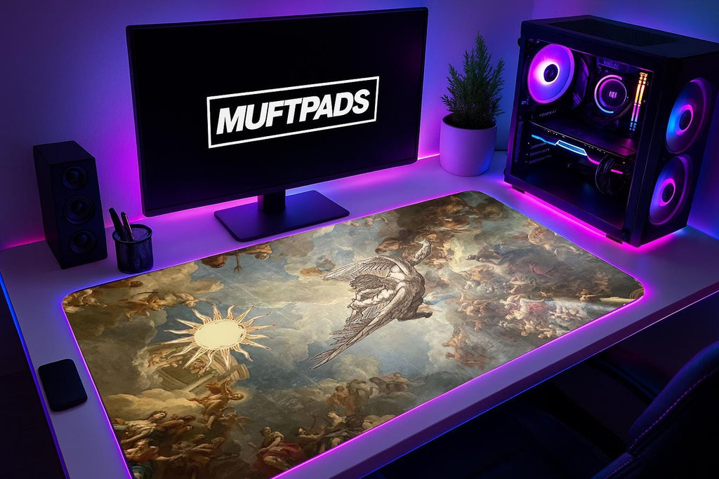 Renaissance Desk Mat: Greek Mythology Art Mousepad - MUFTPADS