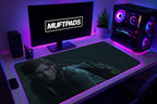 The Last of Us Desk Mat: Ellie Williams Gaming Decor - MUFTPADS