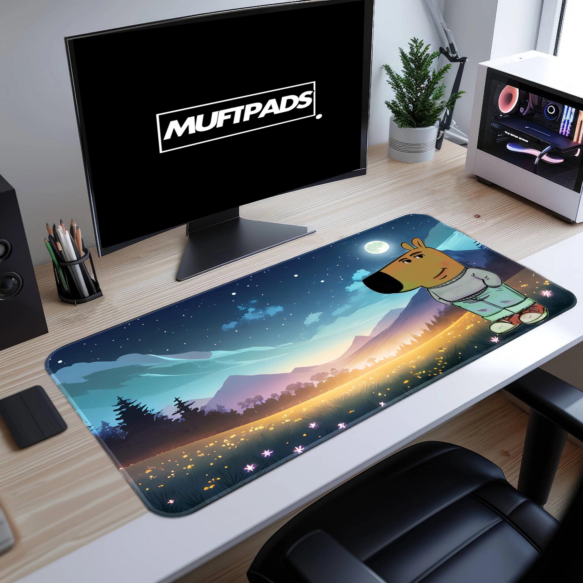 Just A Chill Guy Gaming Meme Mouse Pad Desktop Mouse Mat