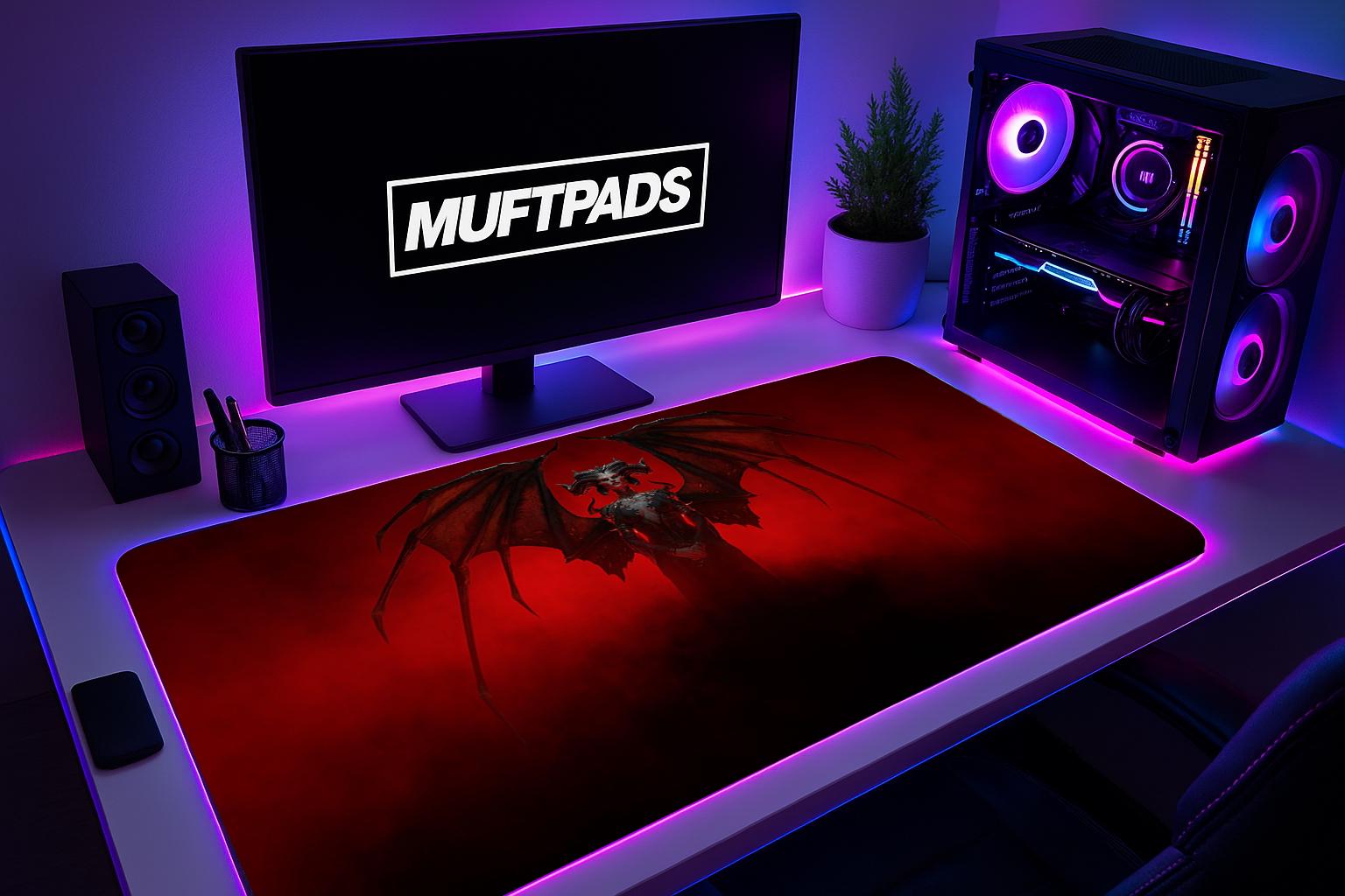 Diablo Mouse Pad • Lilith Printing • Gaming Mouse Pad • Customized Mouse Pad • Game • Anime • Desk Mat