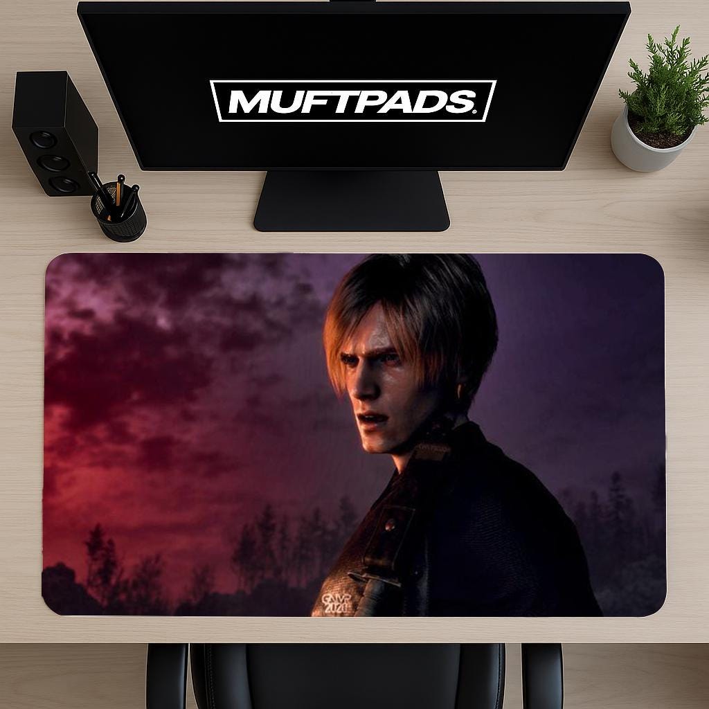 Resident Evil Mouse Pad, Gaming Mouse Pad, Desk Mat, Customize Mouse Pad, Game Mouse Pad