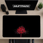 Red Spider Lily Mousepad - Tokyo Ghoul Mystical Floral Design - Perfect for Gaming, Workstations & Anime Gift