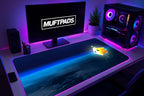 Mario Galaxy Luma Star Desk Mat - Gaming Mouse Pad - MUFTPADS