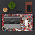 Spiderman Desk Mat, Gaming Desk Mat, Large Mouse Pad, XL Mousepad, Cute Gaming Desk Pad, Gift For Boyfriend, Gift For Dad, Keyboard Mat