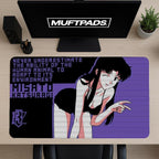 Evangelion Misato Katsuragi Aesthetic Pc Gaming Desk Mat / Mouse Pad - MUFTPADS