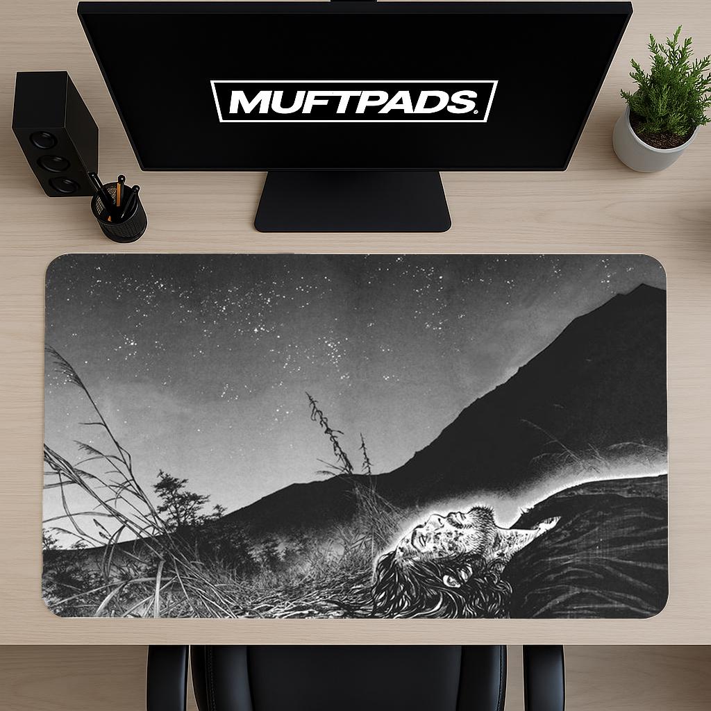 Vagabond Desk Mat Manga Playmat Anime Mouse Pad Merch Gift Miyamoto Musashi Gaming TCG Mat
