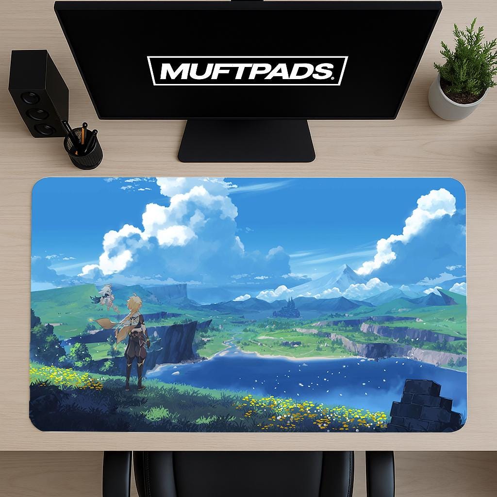 Genshin Impact Mouse Pad | Different sizes Personalized Printing | Gaming Mouse Pad | Customized Mouse Pad | Game, Anime, Desk Mat