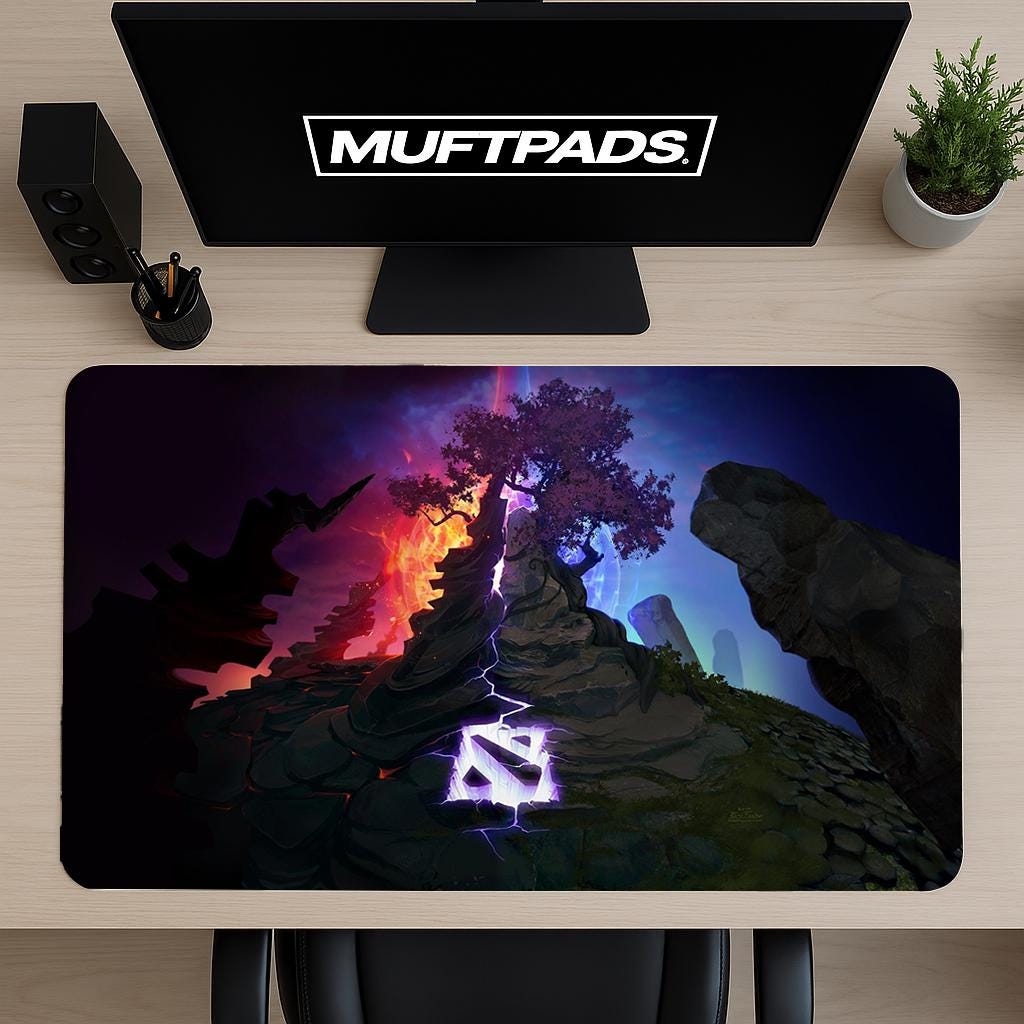 Dota 2 Mouse Pad , Different sizes Personalized Printing, Gaming Mouse Pad, Customized Mouse Pad, Game, Anime, Desk Mat