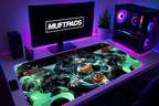 Hades 2 Desk Mat – Large Gaming Mouse Pad for Gamers & Office | Greek Mythology Inspired Extended Desk Mat - MUFTPADS