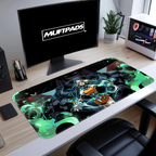 Hades 2 Desk Mat – Large Gaming Mouse Pad for Gamers & Office | Greek Mythology Inspired Extended Desk Mat - MUFTPADS