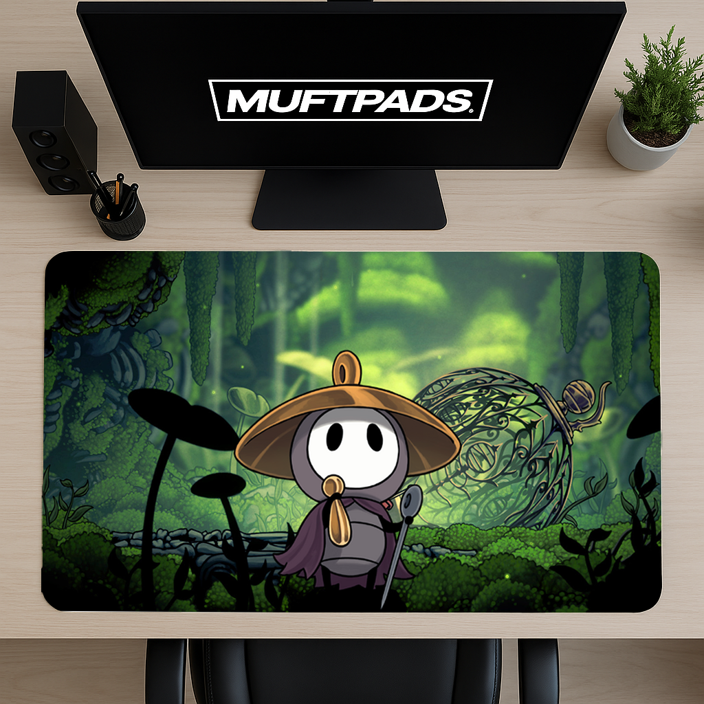 Hollow Knight Silksong Sherma Mouse Pad – Large Gaming Desk Mat for Gamers - MUFTPADS