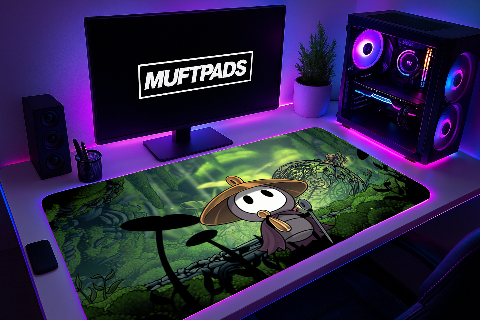 Hollow Knight Silksong Sherma Mouse Pad – Large Gaming Desk Mat for Gamers - MUFTPADS