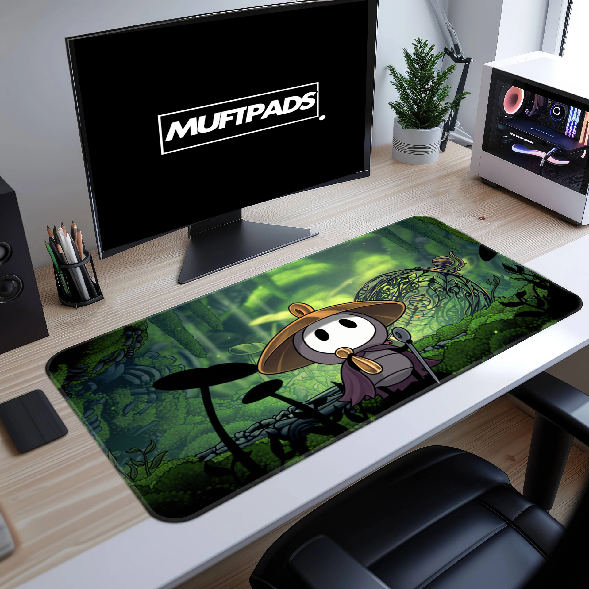 Hollow Knight Silksong Sherma Mouse Pad – Large Gaming Desk Mat for Gamers - MUFTPADS