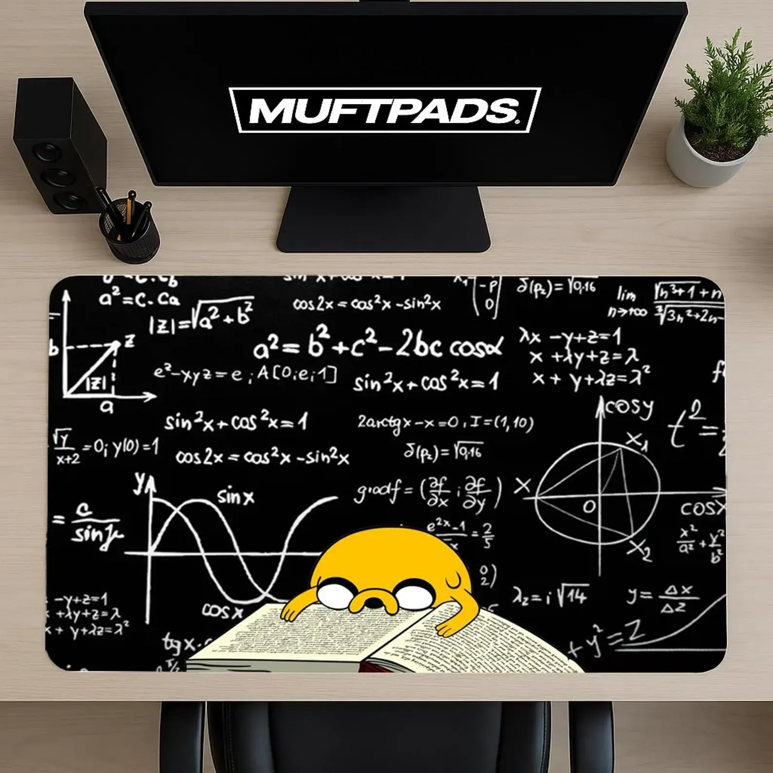 Math Formula Desk Mat | Science Mouse Pad for Students Teachers