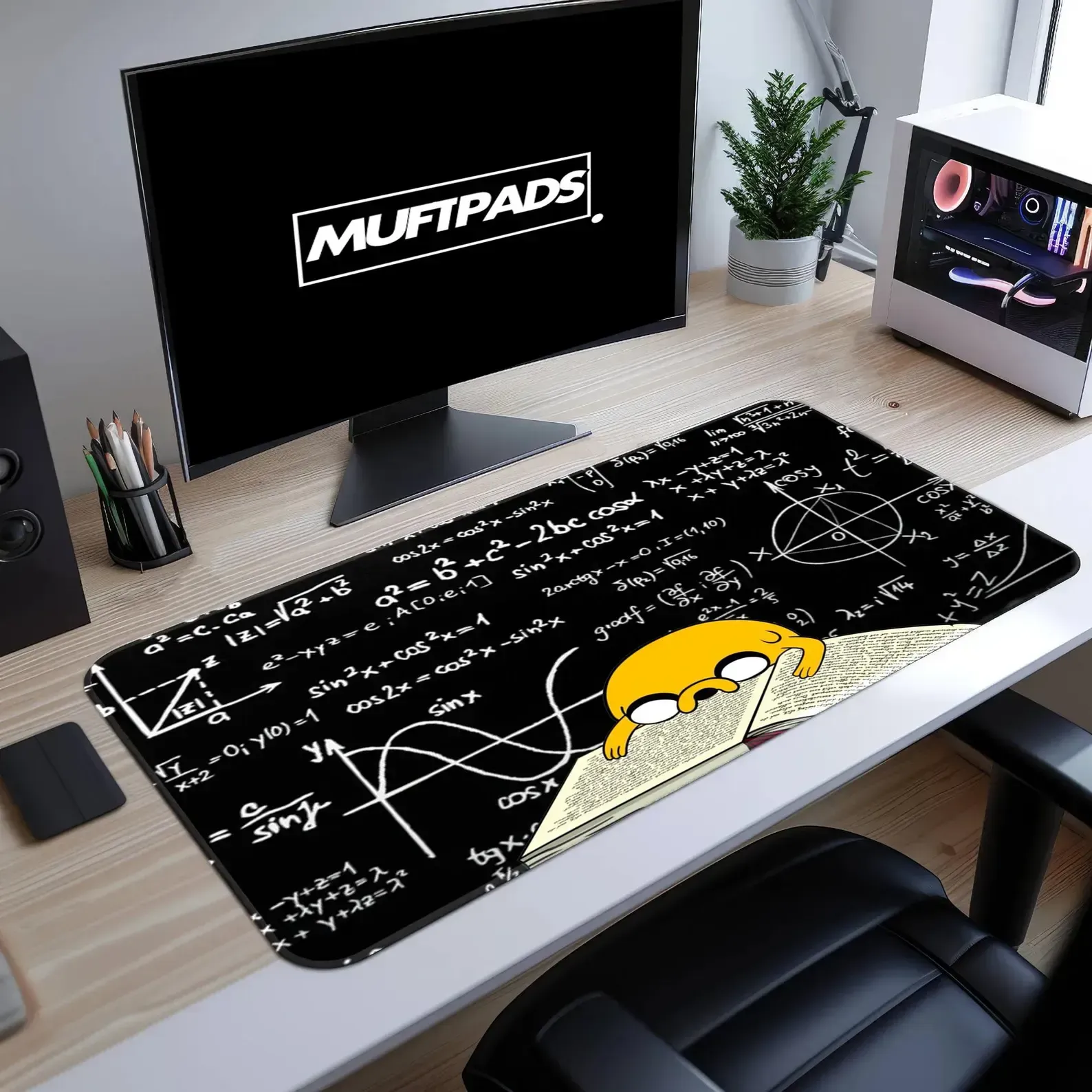 Math Formula Desk Mat | Science Mouse Pad for Students Teachers