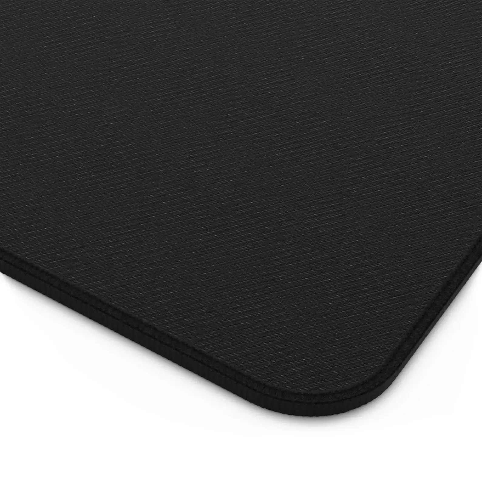 Black White Cat Mandala Desk Mat - Artistic Geometric Pattern Extended Mouse Pad